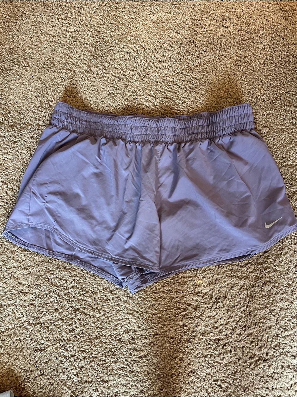 Nike Lavender Athletic Running Shorts